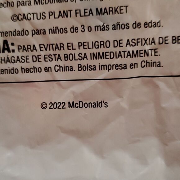 McDonalds Cactus Plant Flea Market Cactus Buddy and Box NIP 2022 Adult H… - Picture 4 of 9